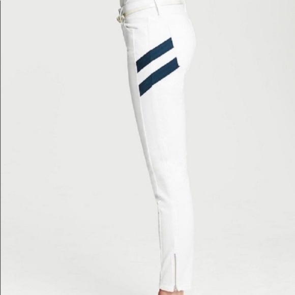 SALE Banana Republic Heritage Side Stripe Zip Crop - Picture 4 of 8
